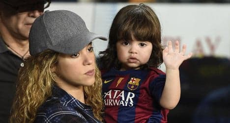 Shakira asks press to leave her son alone