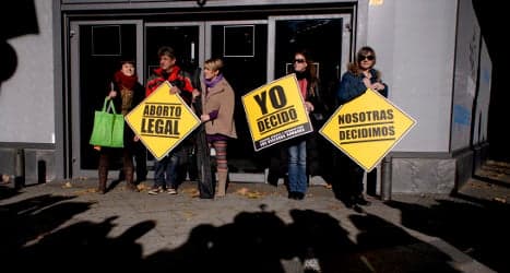 Abortion numbers continue to fall in Spain