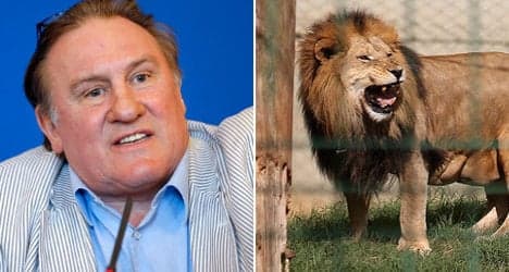 'I killed and ate two lions', claims Depardieu