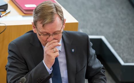 Ramelow bunks off his first Bundesrat sitting