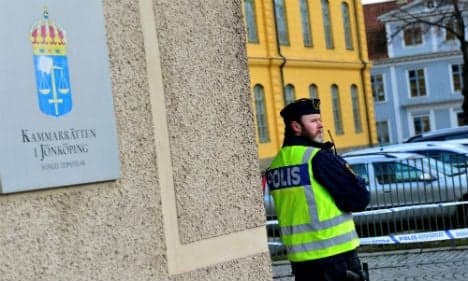 Swedish court evacuated after new bomb threat