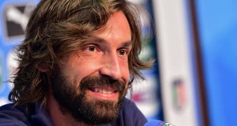 Italy's Pirlo wins player of the year treble