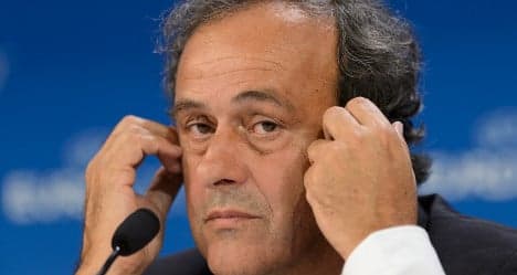 France's Platini denies Picasso gift from Russia