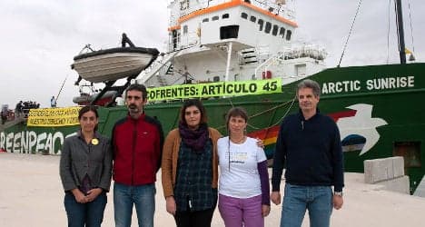 Greenpeace go on trial for Spain nuclear protest
