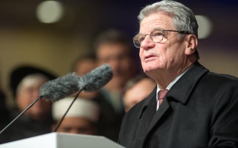 Gauck tells Muslims 'we are all Germany'