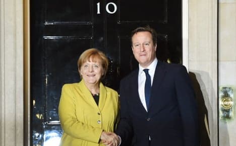 Merkel brings no electoral gift for Cameron