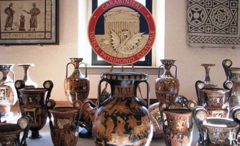 Italy seizes more than 5,000 looted artefacts