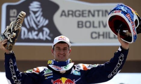 Spain's Coma claims fifth Dakar rally title