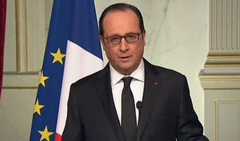 Hollande's popularity rating sees record leap