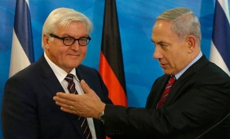 Israelis and Palestinians both love Germany