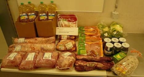 Man caught smuggling 38 tons of food and drink