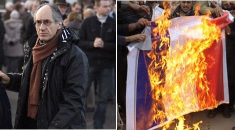 Charlie Hebdo stands firm as protests spread
