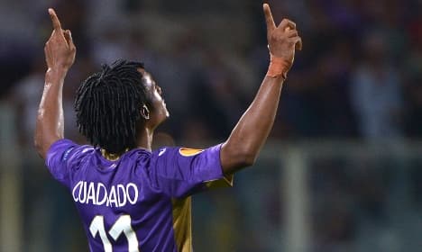 Fiorentina deny Chelsea to snap up Cuadrado