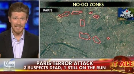 Paris to sue Fox News for Muslim 'no-go zones'