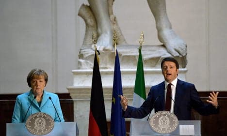 Merkel confident Renzi will deliver on reforms