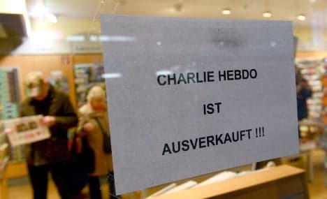Extra copies of Charlie Hebdo to hit Germany