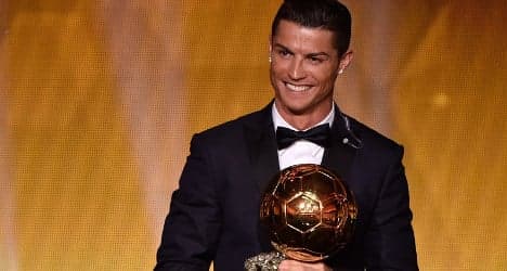 Cristiano Ronaldo wins third Ballon D'Or