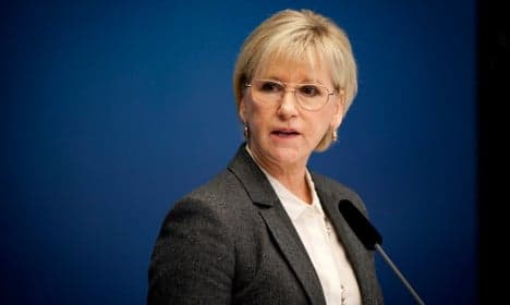 Swedish foreign minister postpones Israel trip