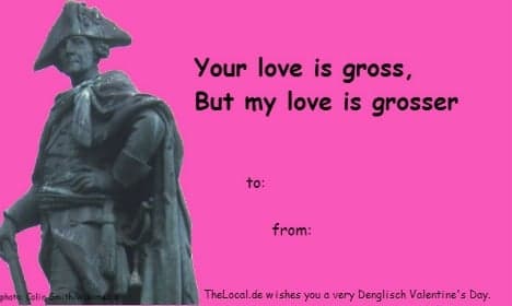 Be my Denglisch Valentine, Liebling