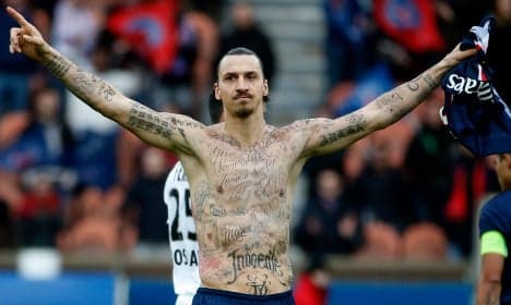 Zlatan scolded over tattoo 'publicity stunt'
