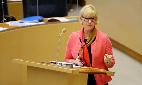 Wallström presents Sweden’s foreign policy