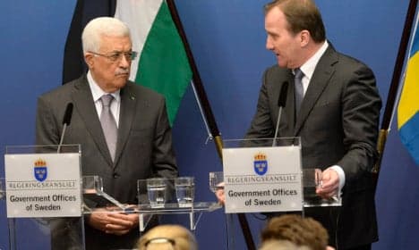 'Delight' at Palestinian visit amid peace calls