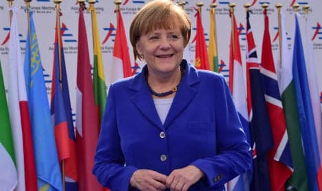 Merkel to discuss 'global crises' with Pope