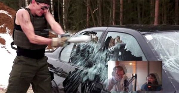 BMW wrecked in jilted lover's revenge