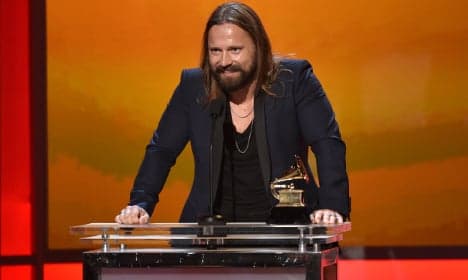 Stockholm producer Max Martin picks up Grammy