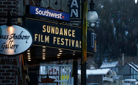 Scandinavian couple pick up Sundance gong
