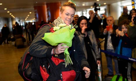 Swedish Syria prisoner is back on home soil