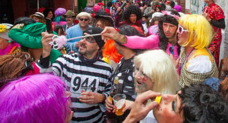 Spanish politician wears SS uniform to carnival
