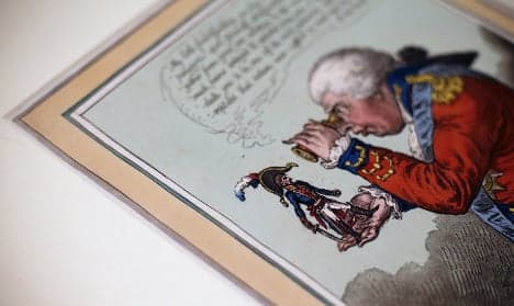 Napoleon skewered in new British exhibition