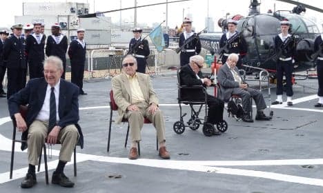 US WWII vets awarded top French honour
