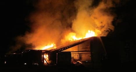 Fire destroys Valais discotheque and bar