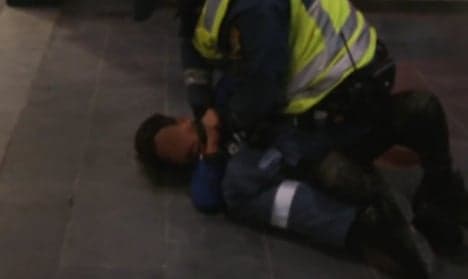 Huge hunt for boy 'beaten' at Malmö station