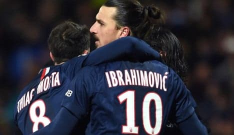 Ibrahimovic rescues PSG against leaders Lyon
