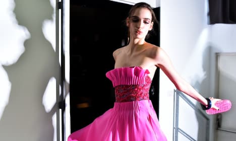 'Cinderella' dresses hit Armani catwalk