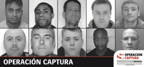 Hunt for ten fugitives on the run in the Costas