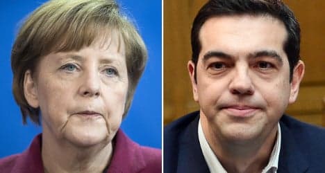 ‘Two worlds collide’ as Tsipras visits Merkel