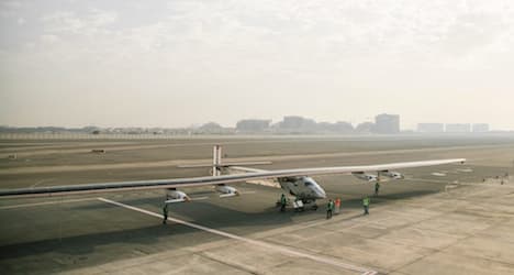 Solar Impulse round-the-world flight takes off
