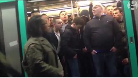Five to appear in court over Paris Metro racism
