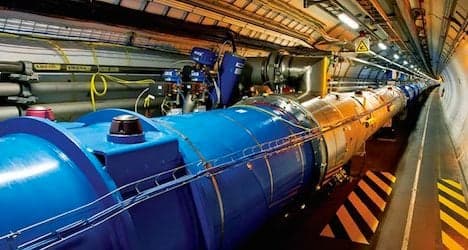 Short-circuit halts particle collider's reboot