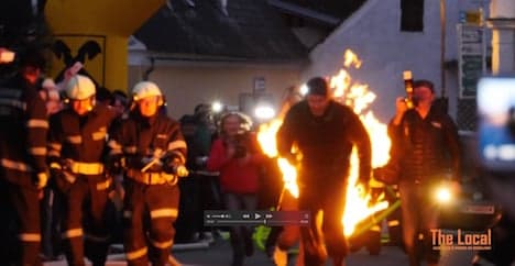 World record stunt burn succeeds in Passail