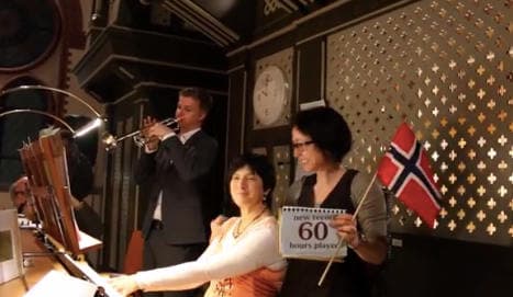 Norwegian sets 60-hour organ marathon record