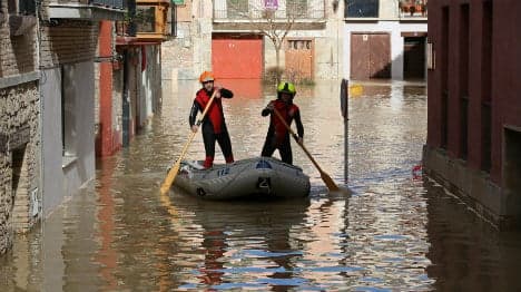 Spanish PM to mop up in flood area