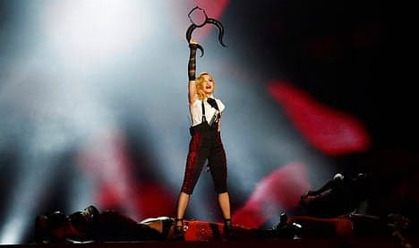 Madonna confirms Denmark concert