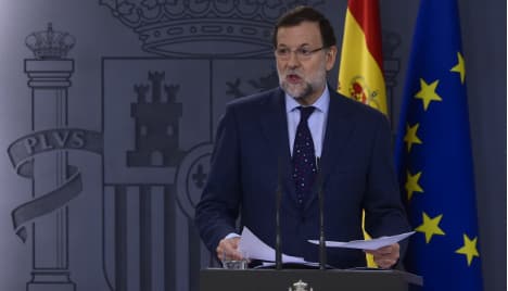 Spain's PM Rajoy says he will seek re-election