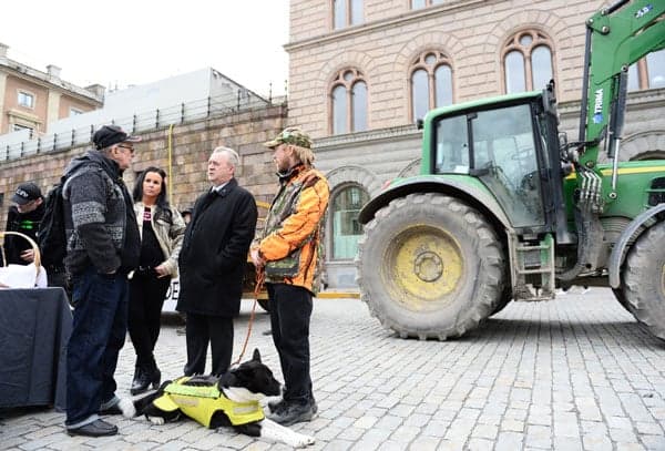 Rural Swedes protest ‘fanatical urbanisation’
