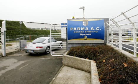 Cash-strapped Parma docked four more points